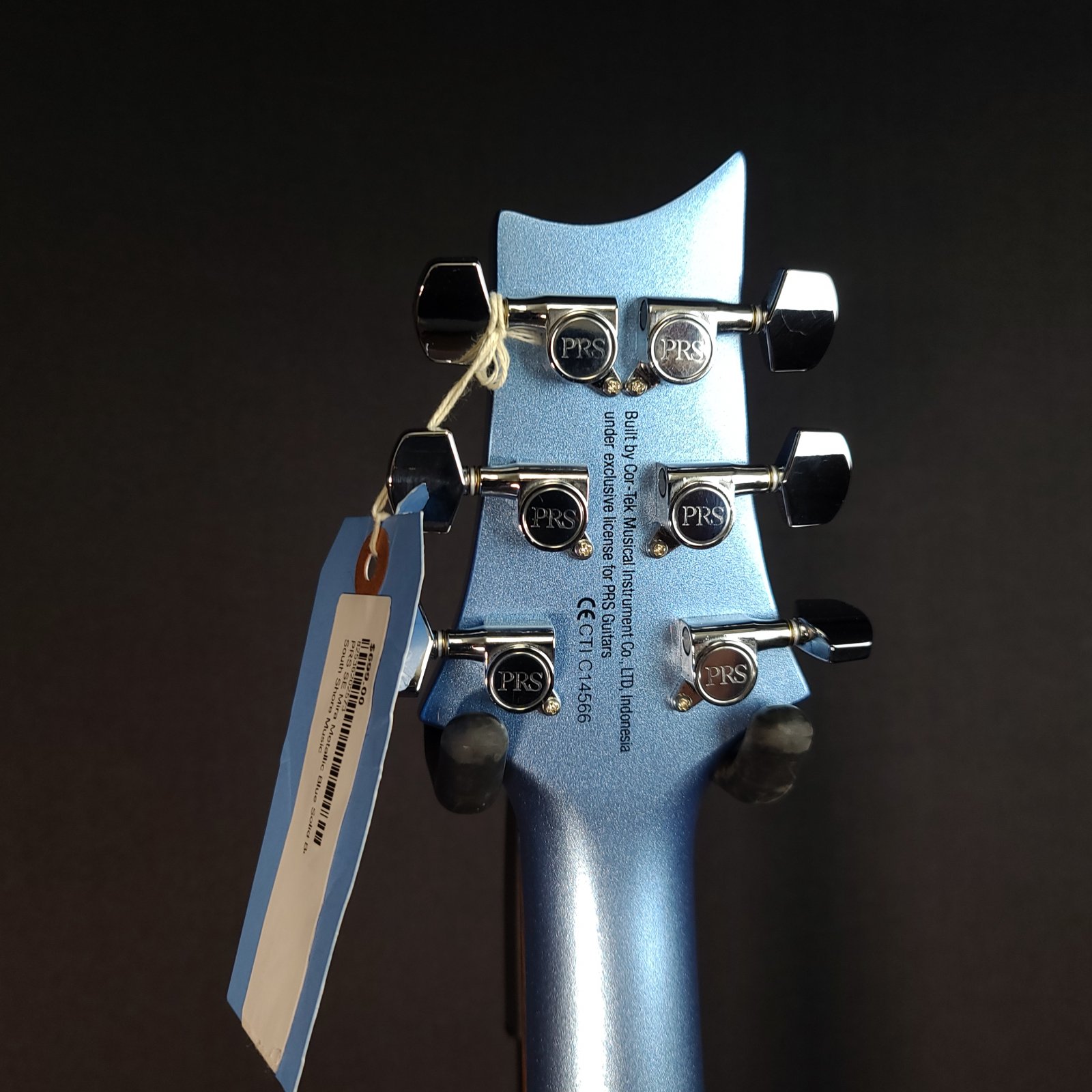 Paul Reed Smith PRS SE Mira Metallic Blue Solid Body Electric