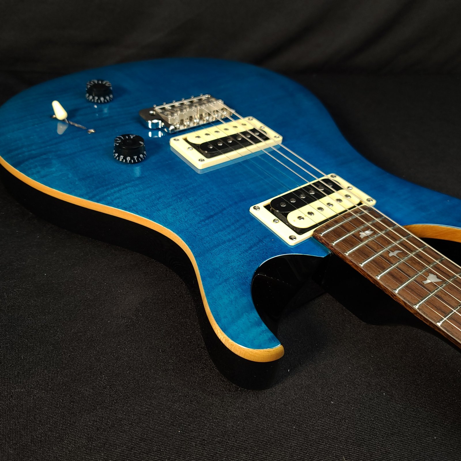 PRS SE Custom 22 Sapphire Blue w/PRS SE Gig Bag - 825362026280