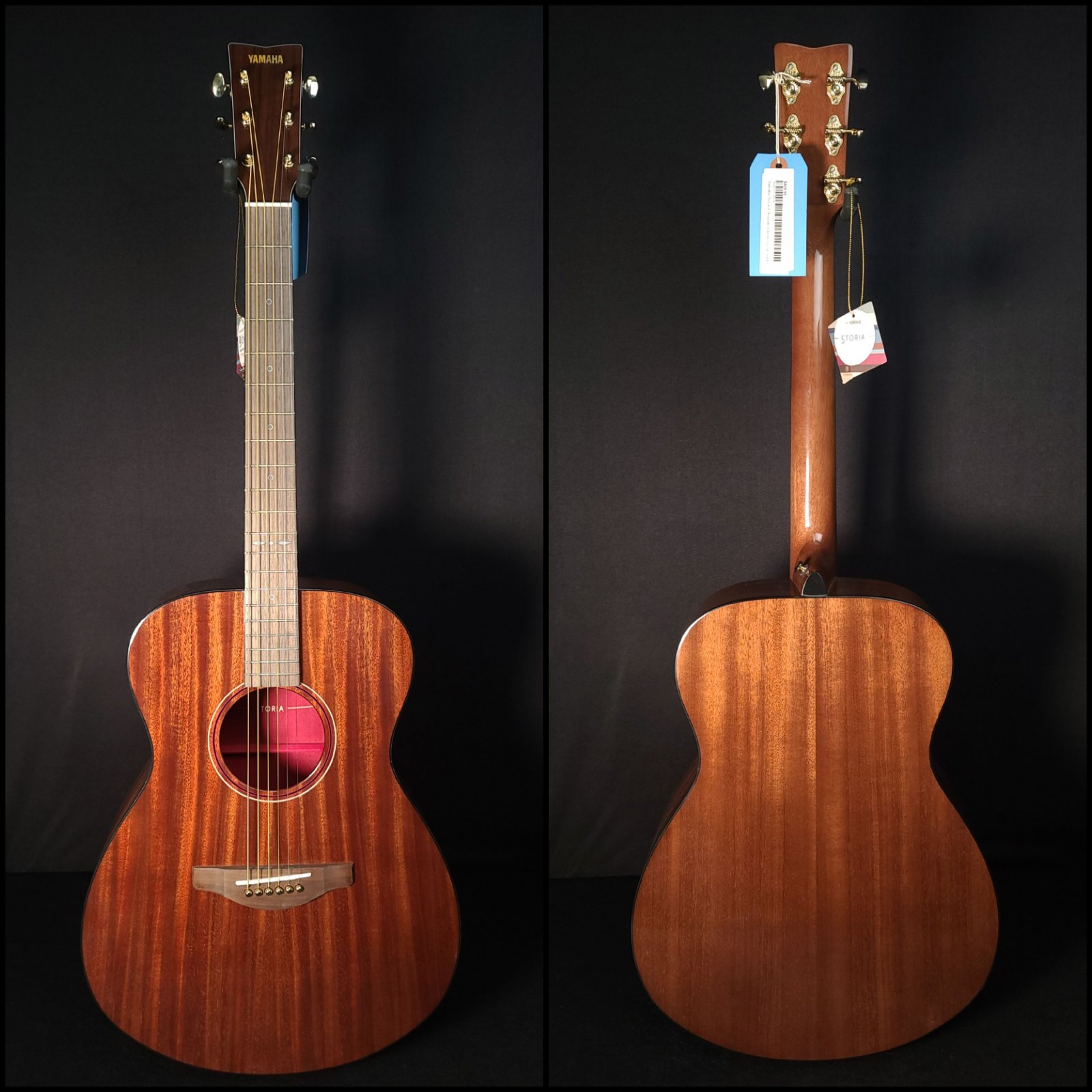 YAMAHA STORIA Ⅲ Amazon.com: Yamaha Storia III Acoustic Guitar, Chocolate