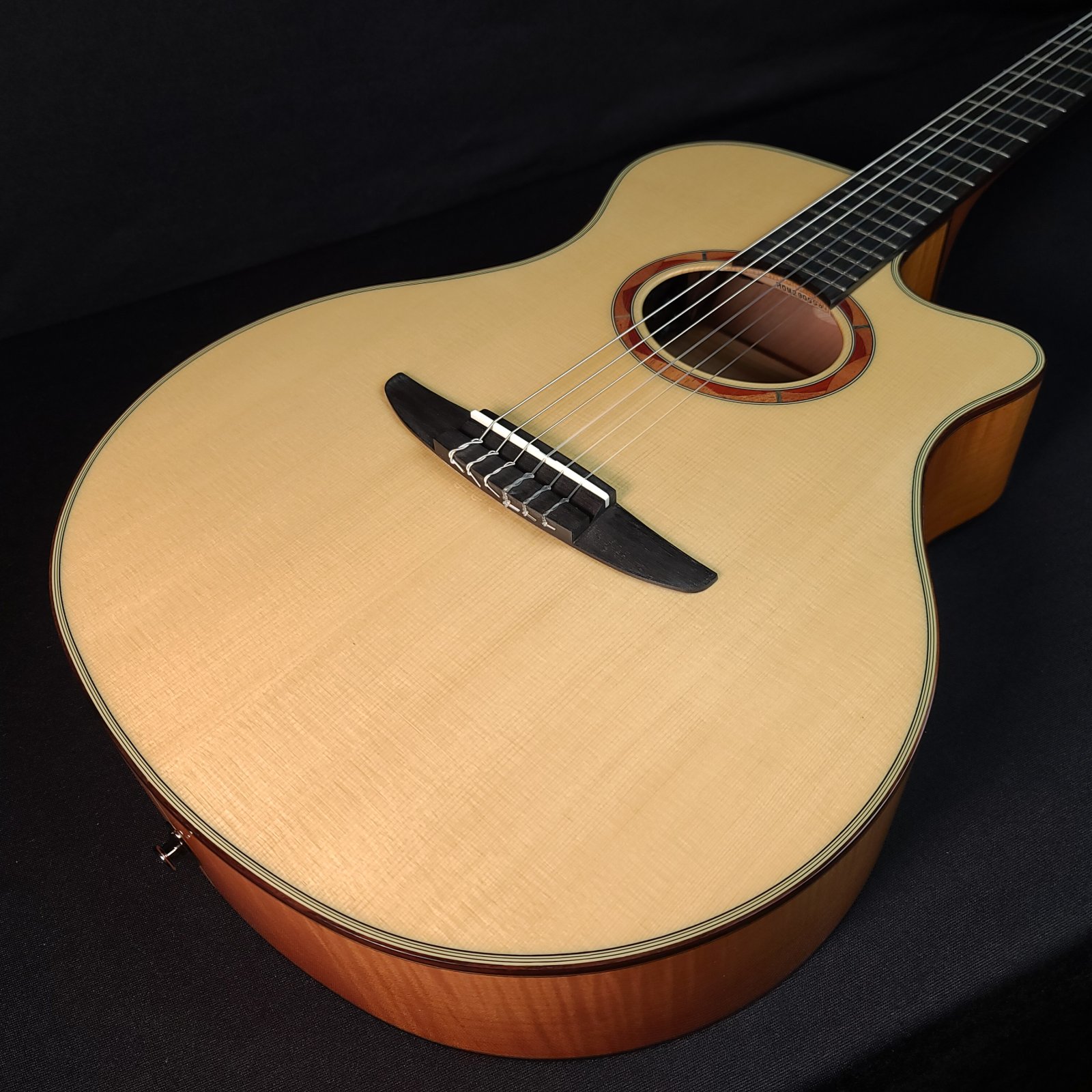 Yamaha NTX900FM Classical Nylon String Acoustic Electric Guitar C