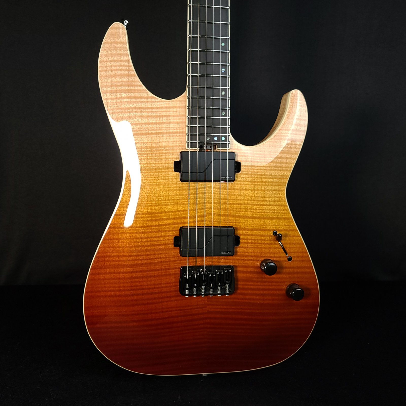 SCHECTER C-1 FR SLS Antique Fade Burst