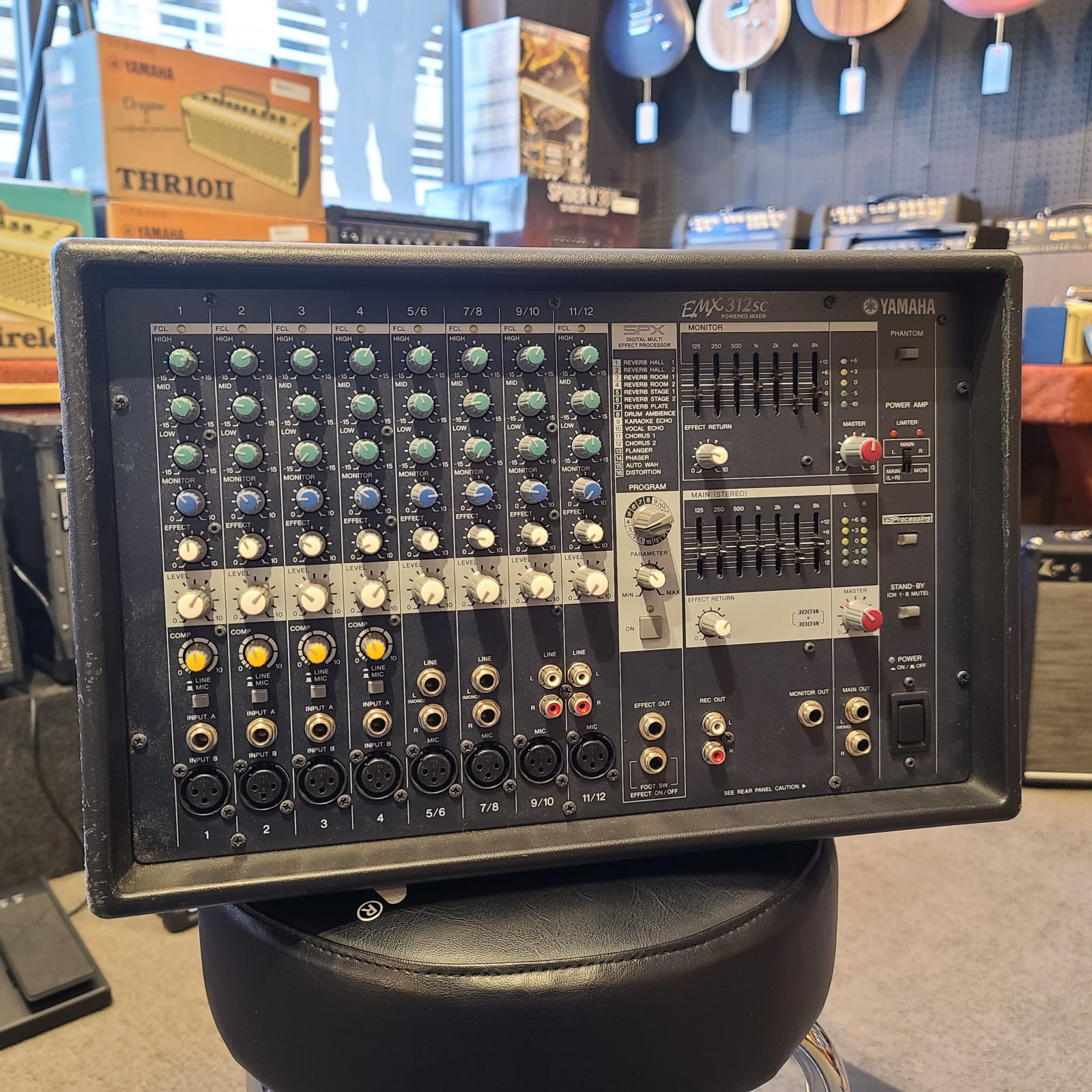 Used Yamaha EMX312SC Powered Mixer