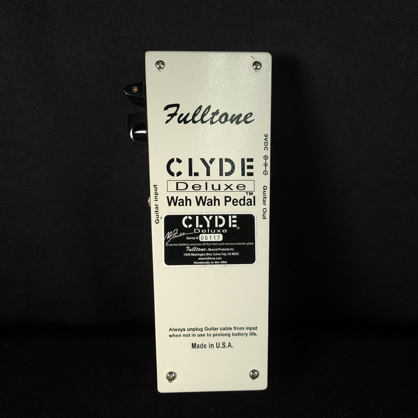 ギター Fulltone CLYDE Deluxe Wah CLYDE DELUXE WAH – Fulltone USA