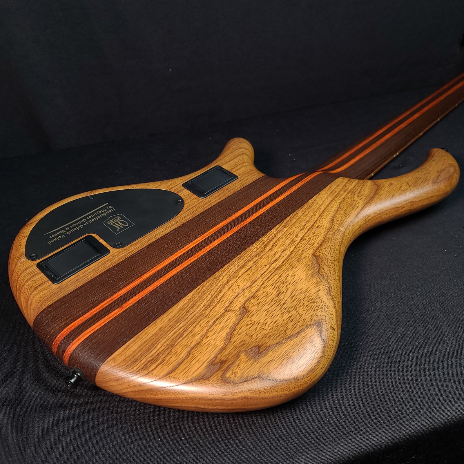 Mayones Patriot Custom Tank 5 String Bass Infinite Green Raw
