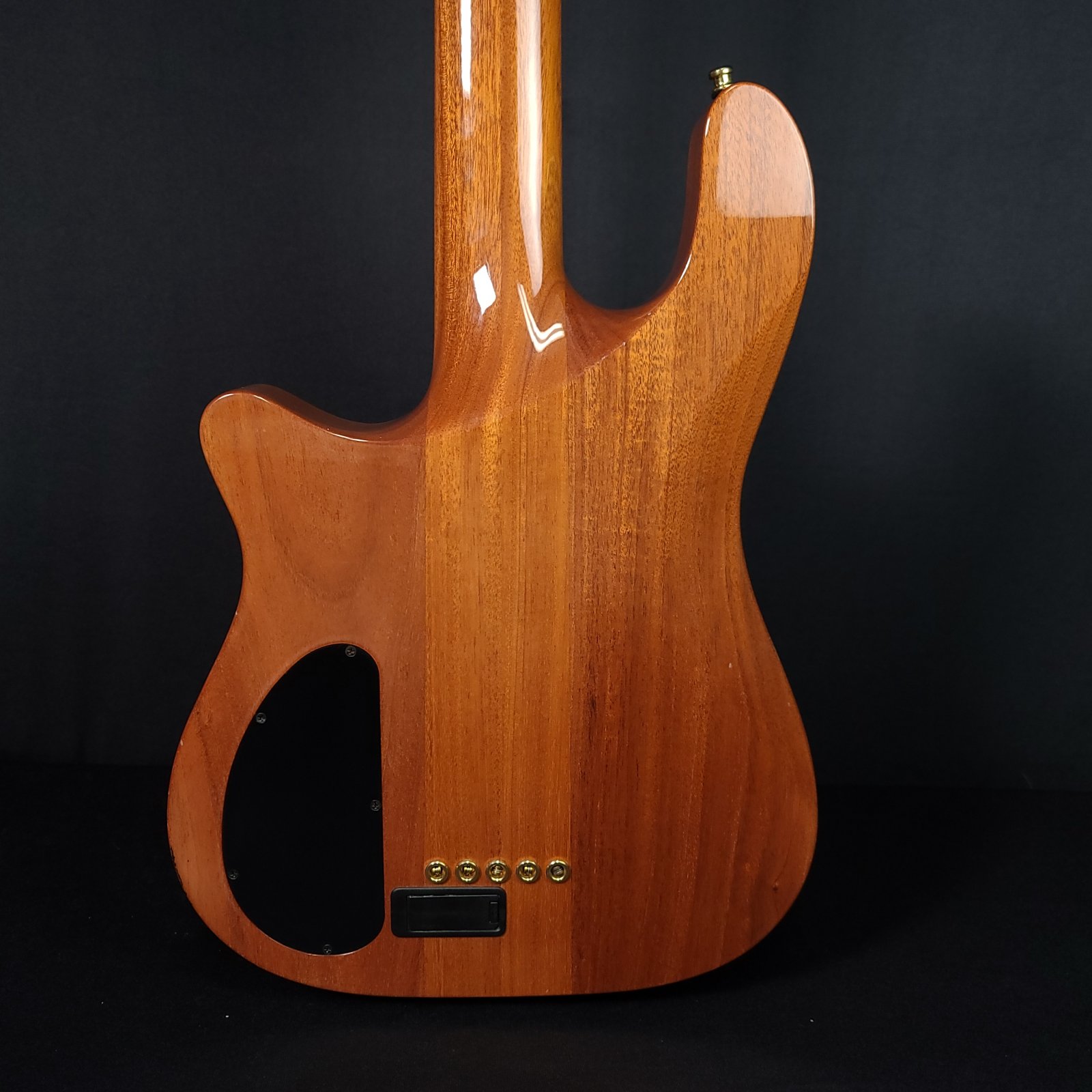 Used Carvin AC50F 5 String Fretless Semi-hollow Solid Koa Bass