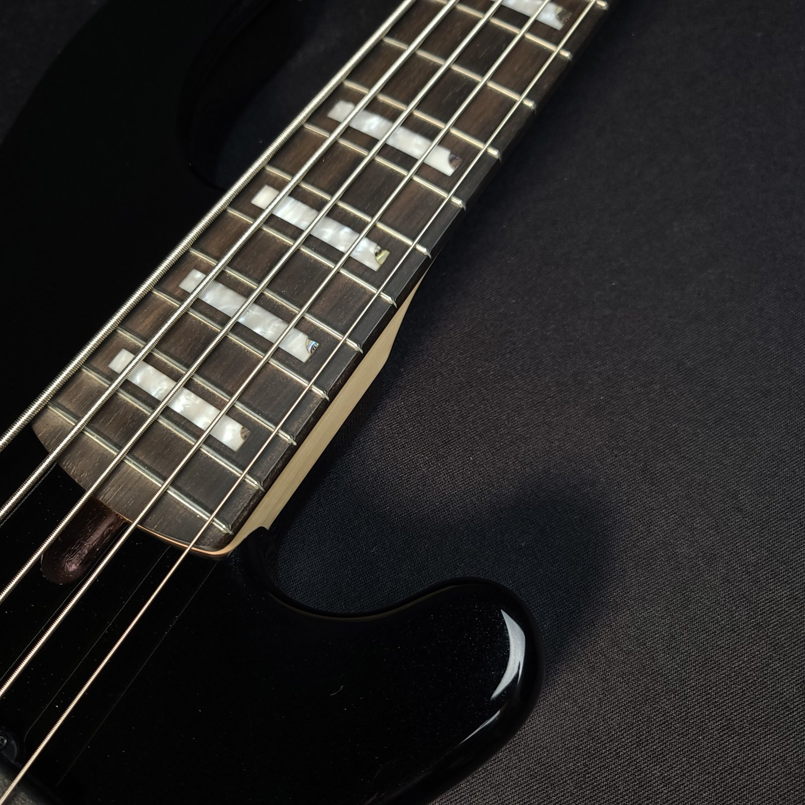Lakland 55-02 Custom Skyline Black Sparkle 5 String Bass
