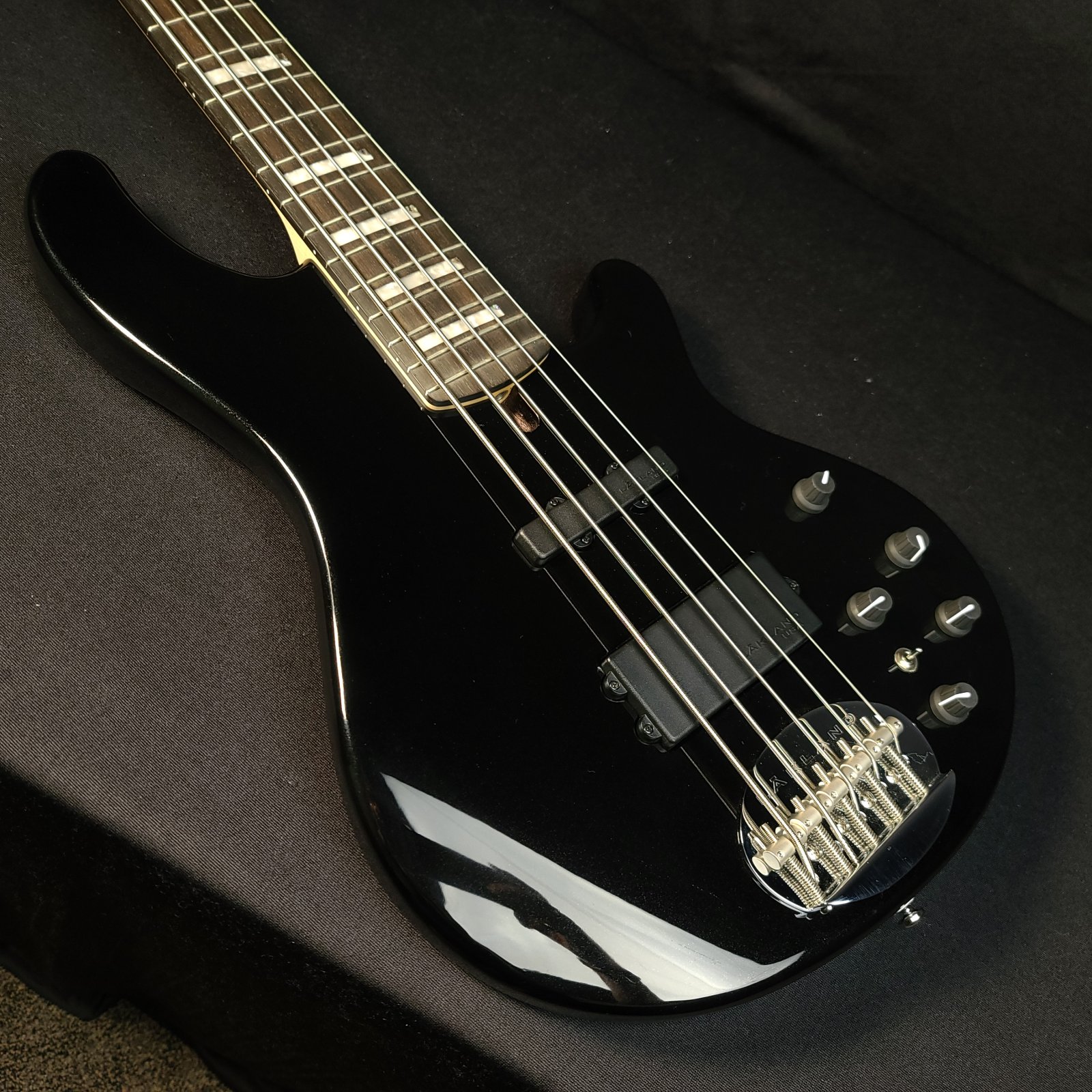 Lakland 55-02 Custom Skyline Black Sparkle 5 String Bass