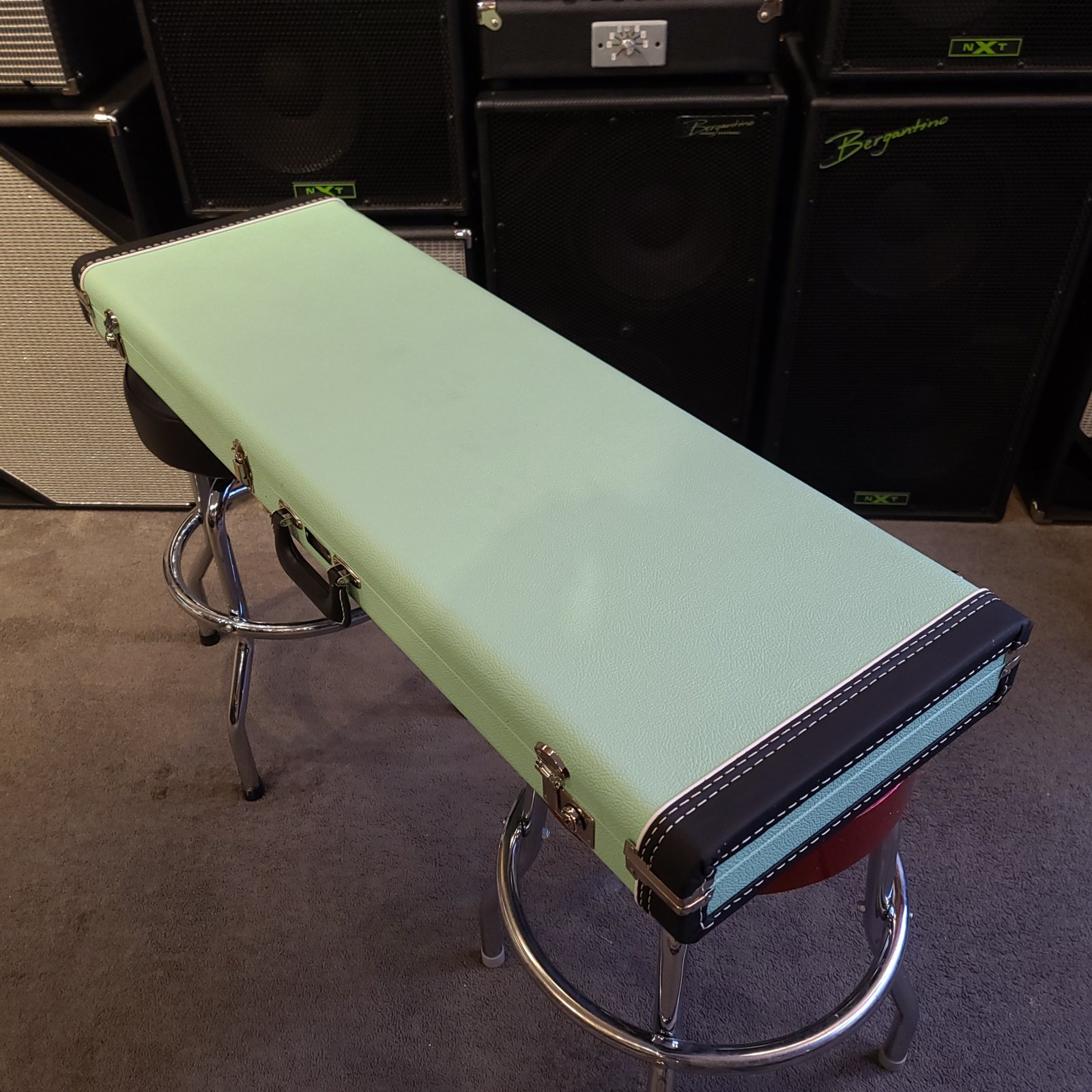 Fender Parallel Universe II Maverick Dorado Mystic Pine Green w