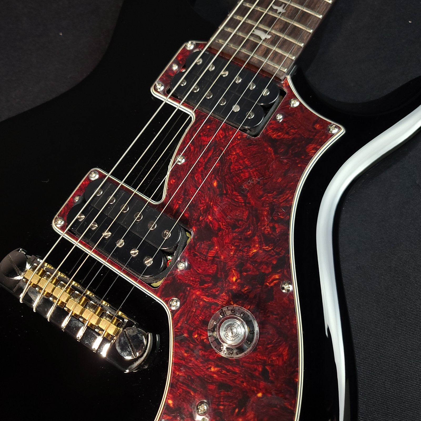 Paul Reed Smith PRS SE Mira Black Solid Body Electric Guitar