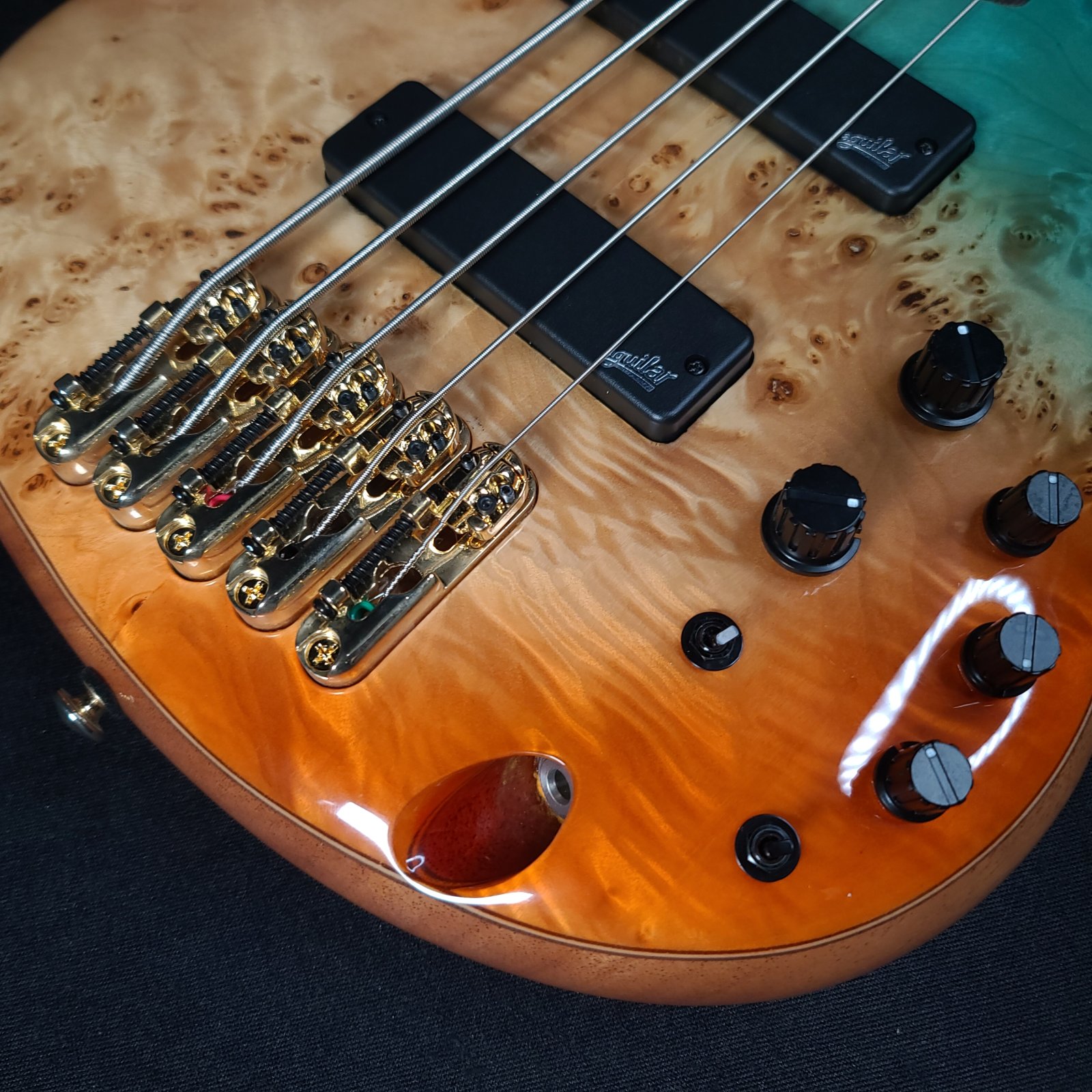 画材 berry Ibanez Premium SR1605DW 5 String Bass Autumn Sunset Sky w