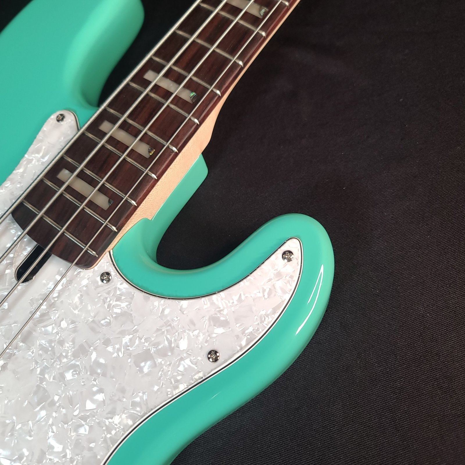 2023 Lakland Skyline 44-64 Vintage P Bass Custom Limited Sea Foam Bass
