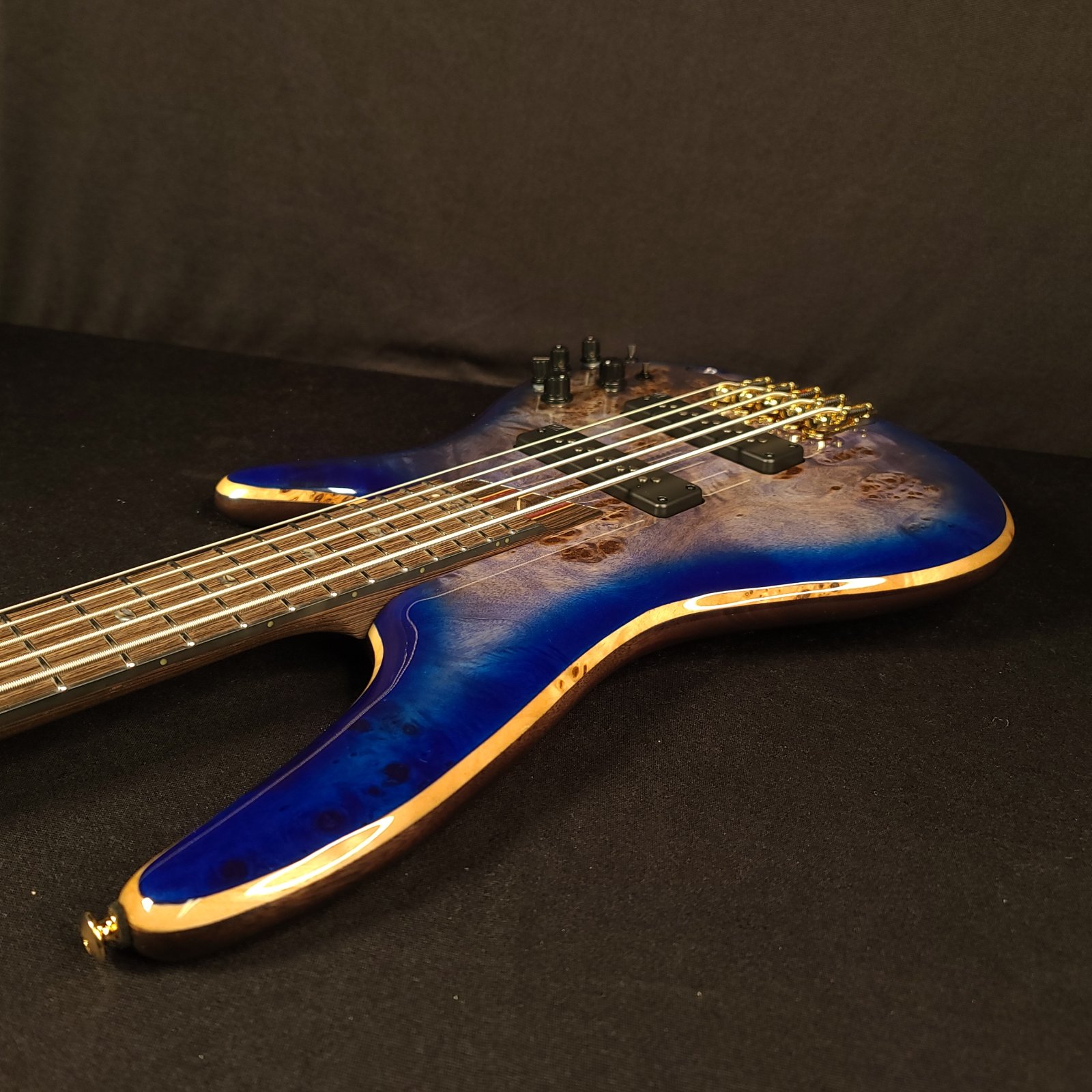 Ibanez Premium SR2605 CCB 5 String Bass Guitar Cerulean Blue