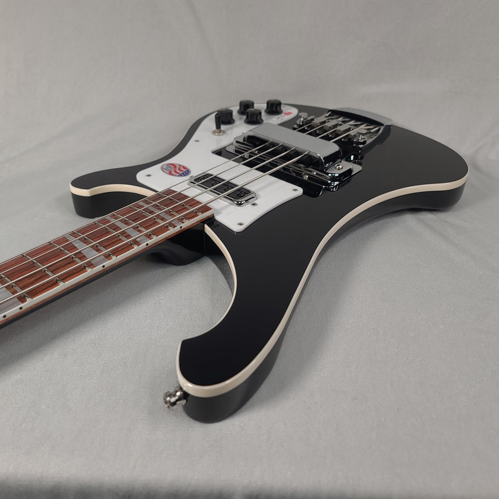 Rickenbacker 4003 Bass Jet Glo With Case, Updated Bridge.