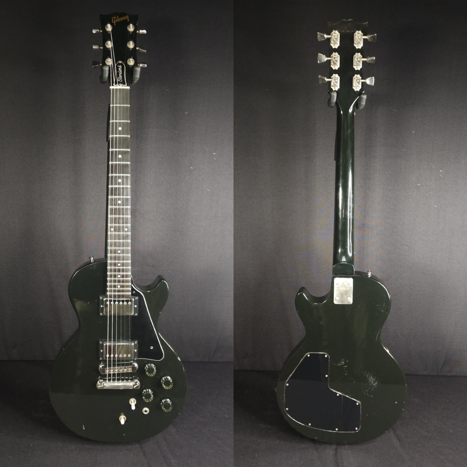 Used Gibson GK-55 Les Paul Artist Series Black w/case Moog 1982