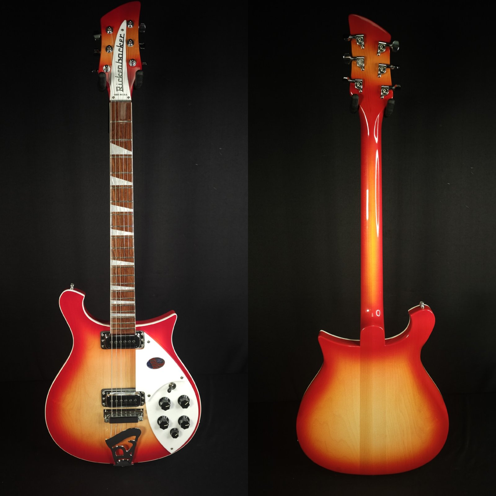 Rickenbacker 620 Fireglo 6 String w/Hard Shell Case