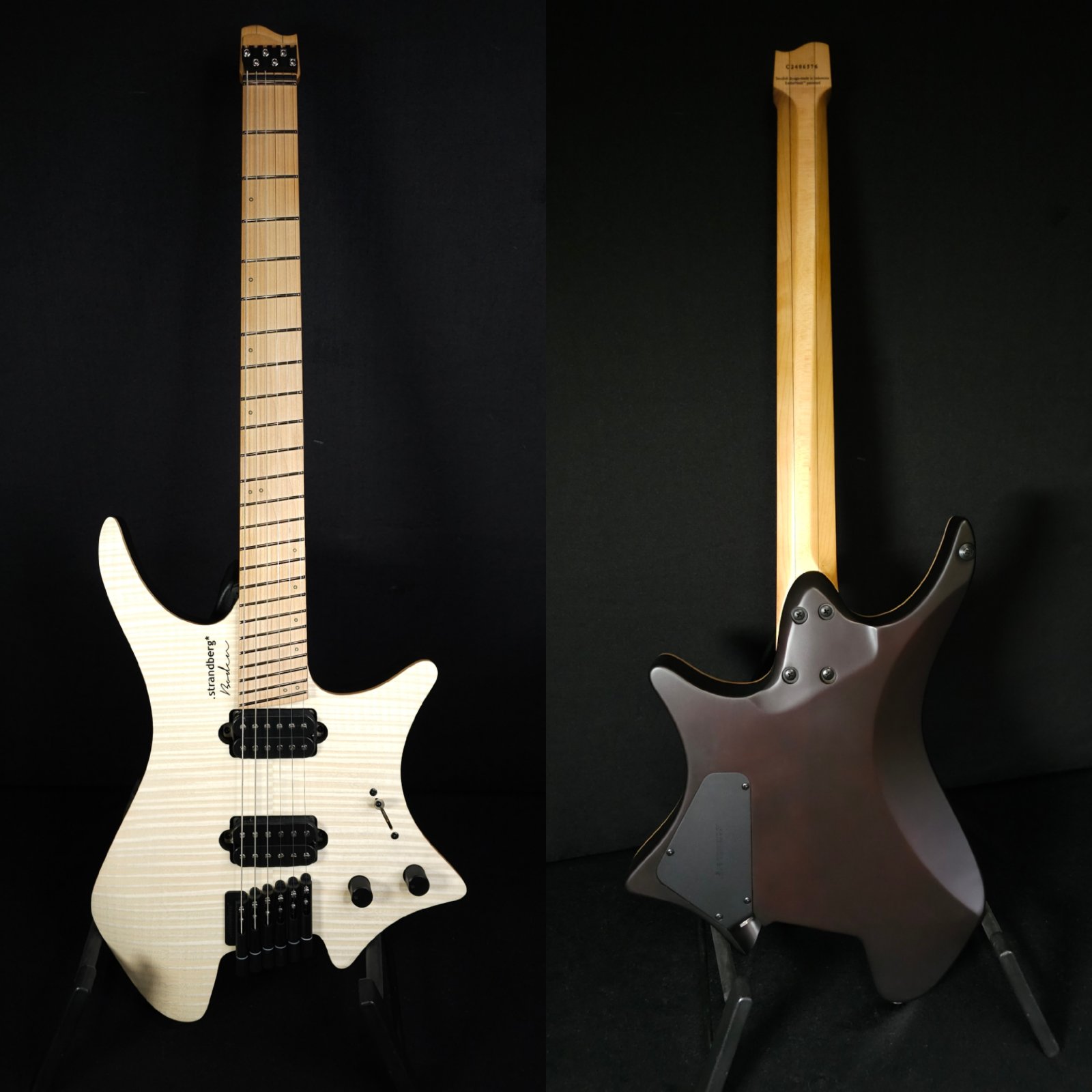 ギター Strandberg Boden OS 6 natural Boden Original 6 Trem Natural - .strandberg* Guitars Rest of