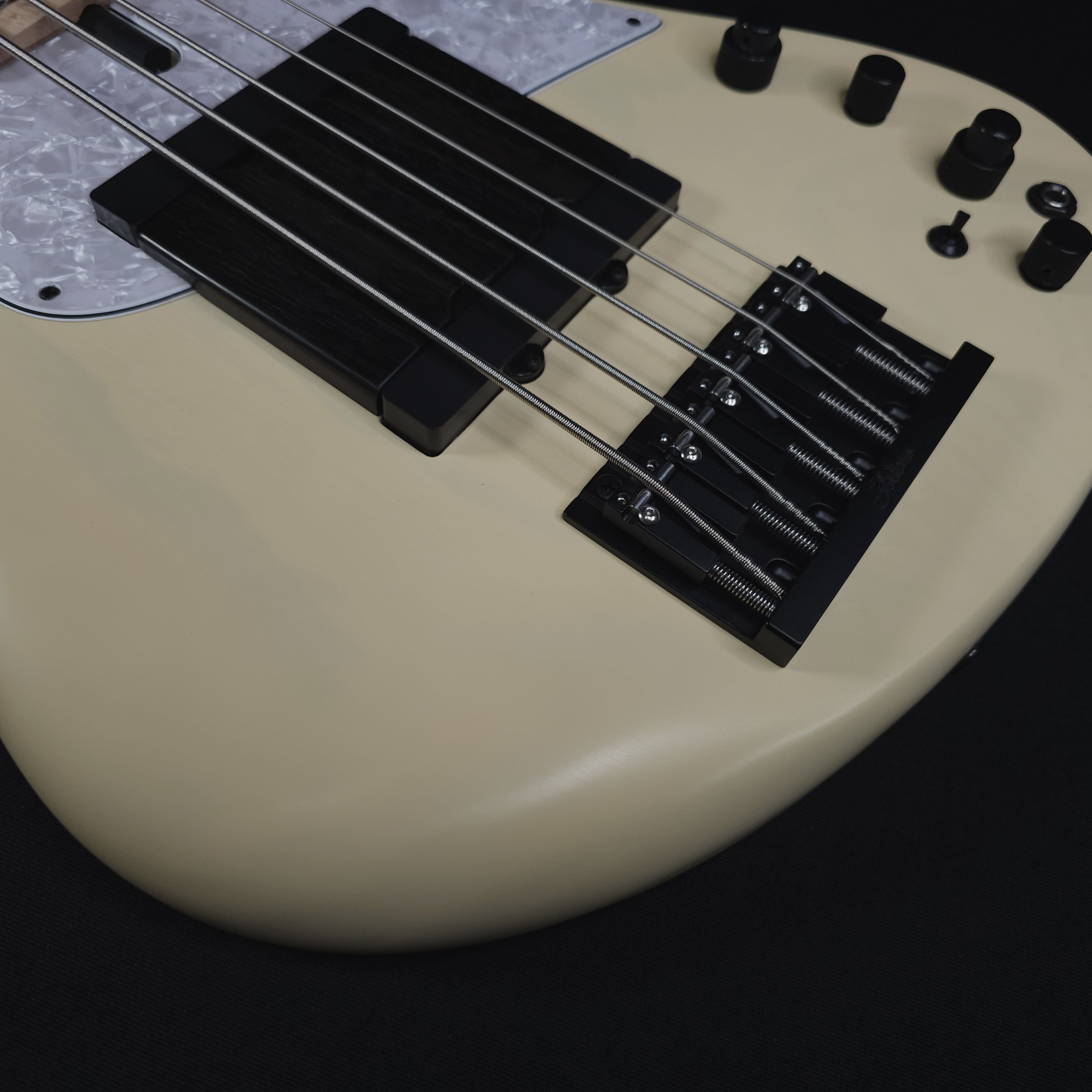 Fodera Joey Emperor Standard Special 5 String Bass, Ebony Ramp