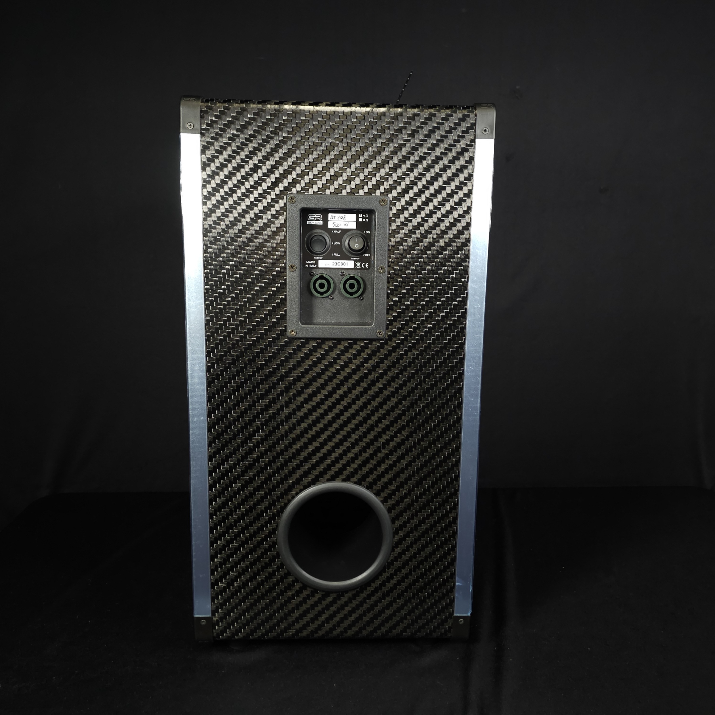GR Bass AT 208 2x8 4 Ohm 500 Watt Carbon Fiber Bass Cabinet