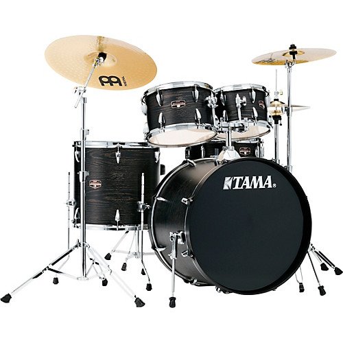 Tama Imperialstar 5pc 22 Drum Kit Complete BOW Black Oak