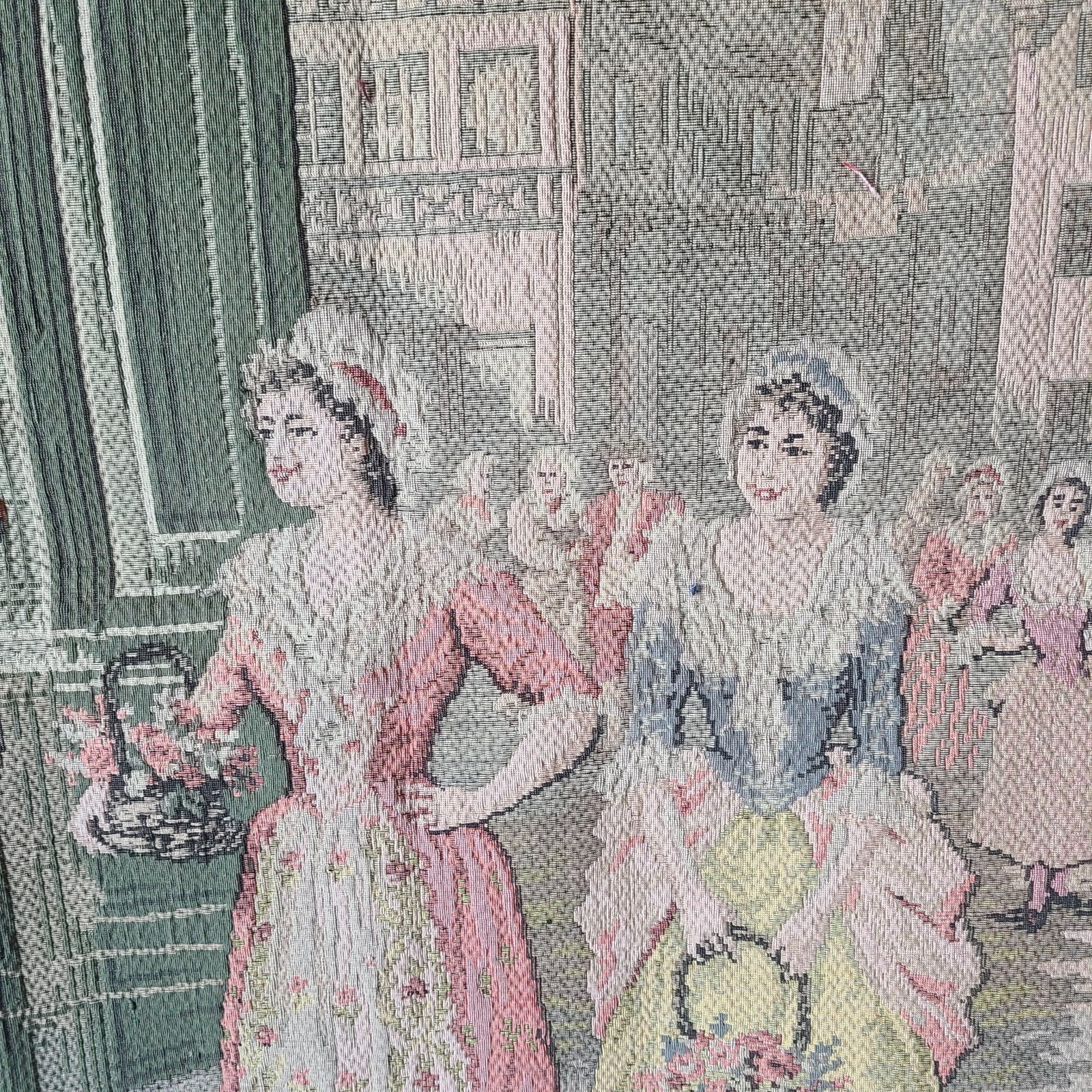 Vintage French Tapestry Classic Provincial Shop Women Shop