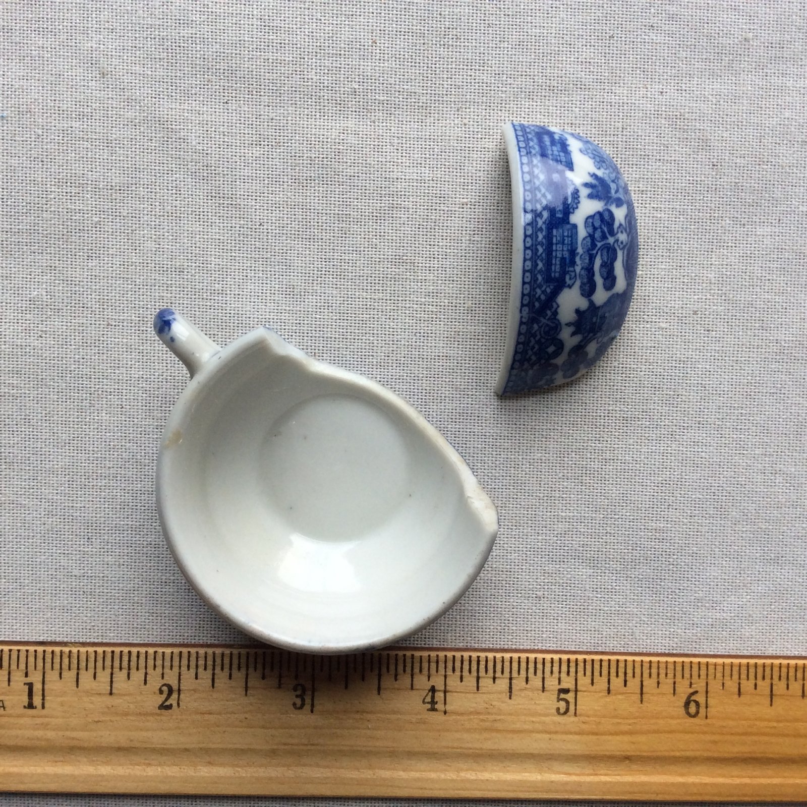 みるくみるく❣️白蝶貝細工向日葵 同梱おまとめ割 Vintage Miniature Blue Willow Teacup Mug Decorative Home