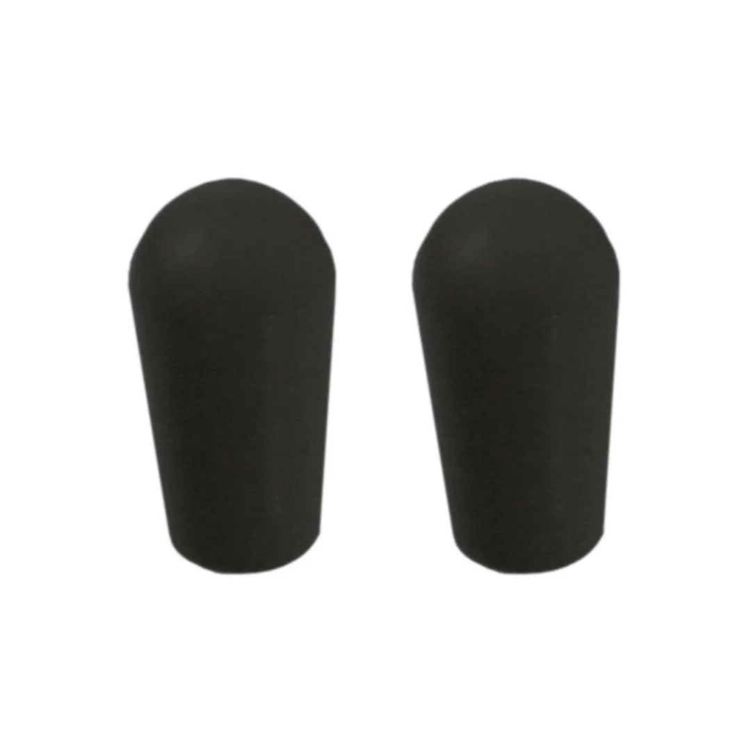 AllParts Black Switch Tips for Three Way Toggle, for Import Guitars