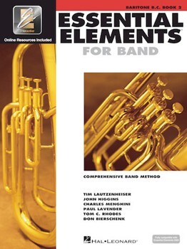 Essential Elements for Band - Book 2 with Online Resources - Baritone B.C. 