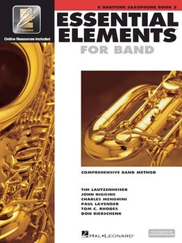 Essential Elements for Band - Book 2 with Online Resources - Eb Baritone Saxophone 