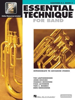 Essential Technique for Band with EEi - Intermediate to Advanced Studies - Baritone B.C. 