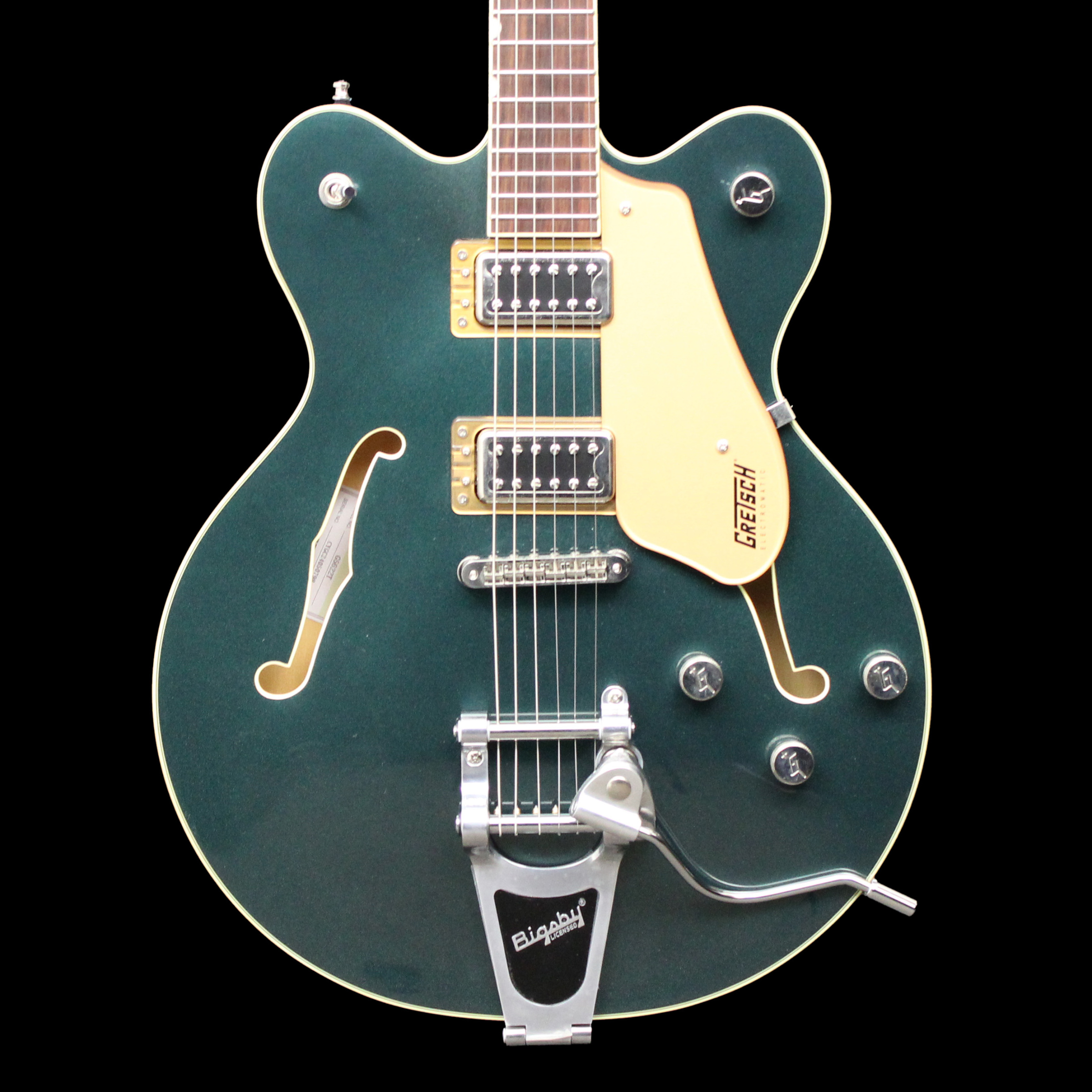 Gretsch G5622T Electromatic Center Block Double-Cut with Bigsby, Laurel Fingerboard, Cadillac Green, Chet Atkins Trem Arm, Hardshell Case