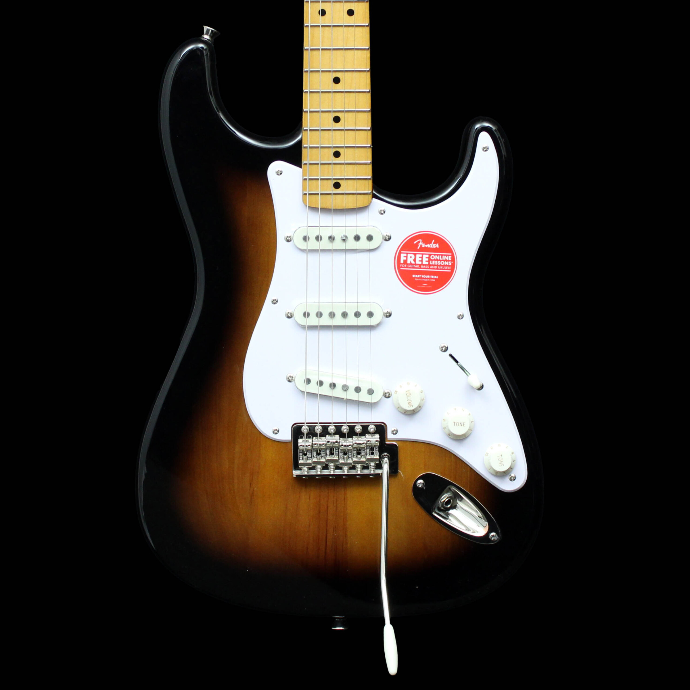 Squier Classic Vibe '50s Stratocaster, Maple Fingerboard, 2-Color Sunburst