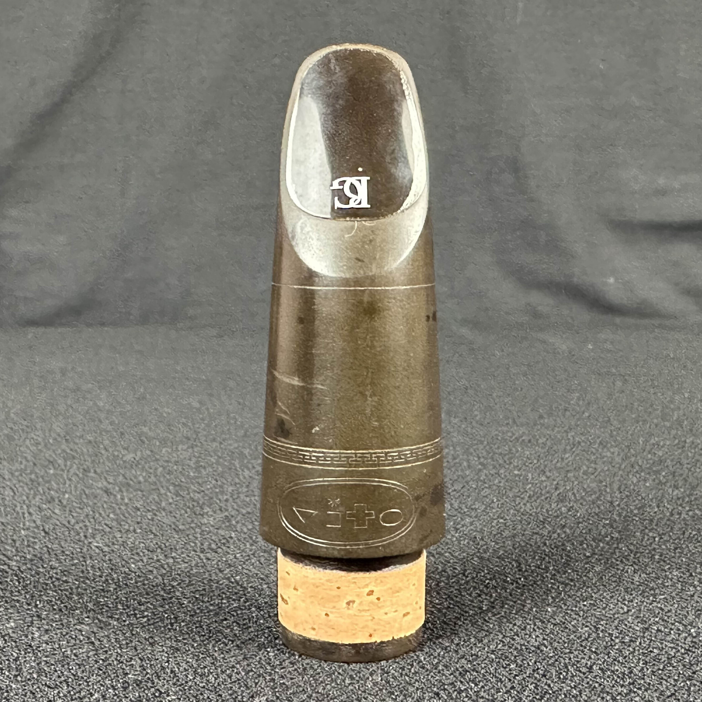 Vintage Vito France Hard Rubber 2V Bb Clarinet Mouthpiece