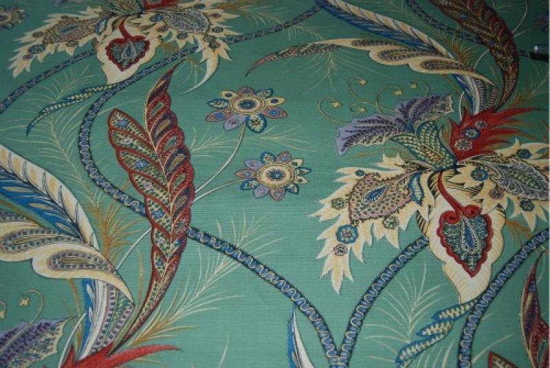 CH560 Clarence House Beauvoir Cotton Linen Print Fabric England Classic