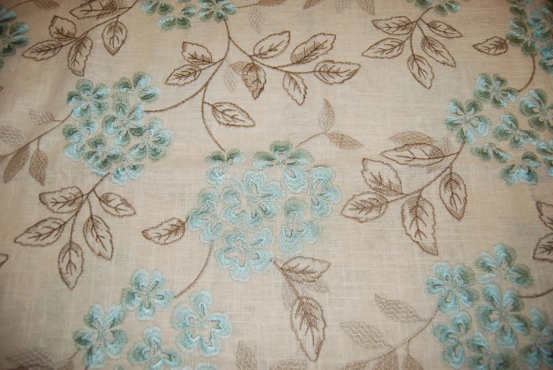 Tapestry Brocades Jacquards Embroidered Crewel Silk And Hda019 Fl Embroidered Linen Flower Garden Crewel Light Home Decor Fabric