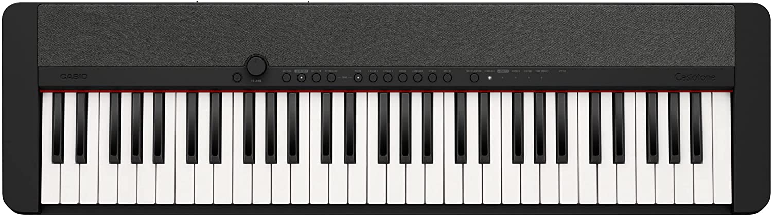 Casio CT-S1 61-Key Portable Keyboard, Black