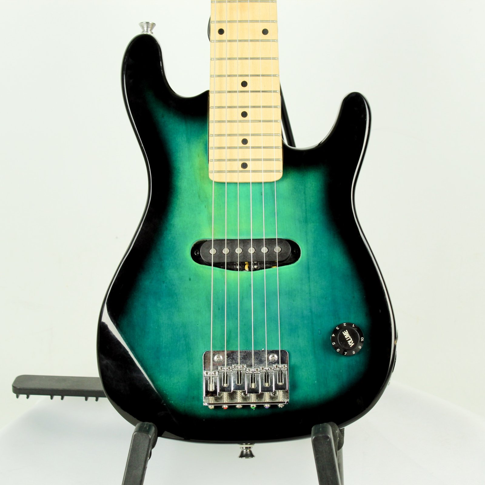 Zeny Mini Electric Guitar for Kids, Turquoise Burst (USED)