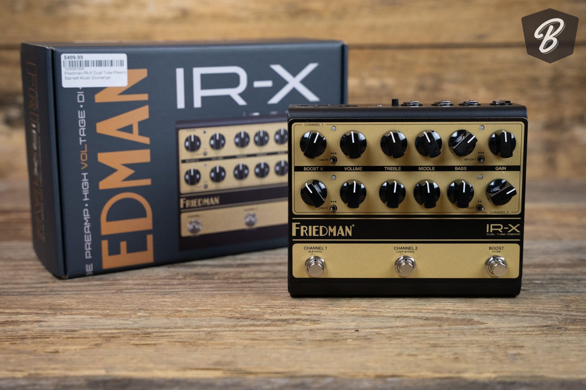 Friedman IR-X Dual Tube Preamp & DI - 1234567890