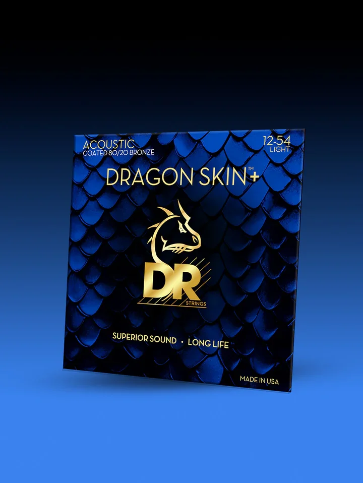DR Dragon Skin+ Guitar Strings