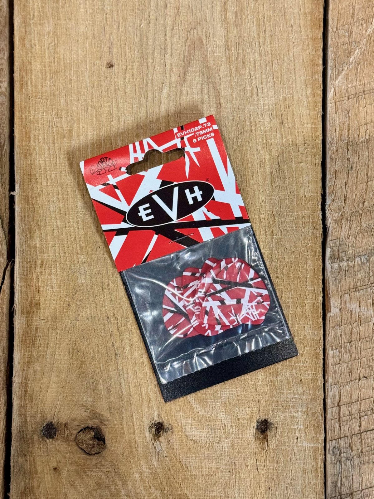 Dunlop EVH Tortex Frankenstein Picks .73MM - 6 Pack - 710137129306