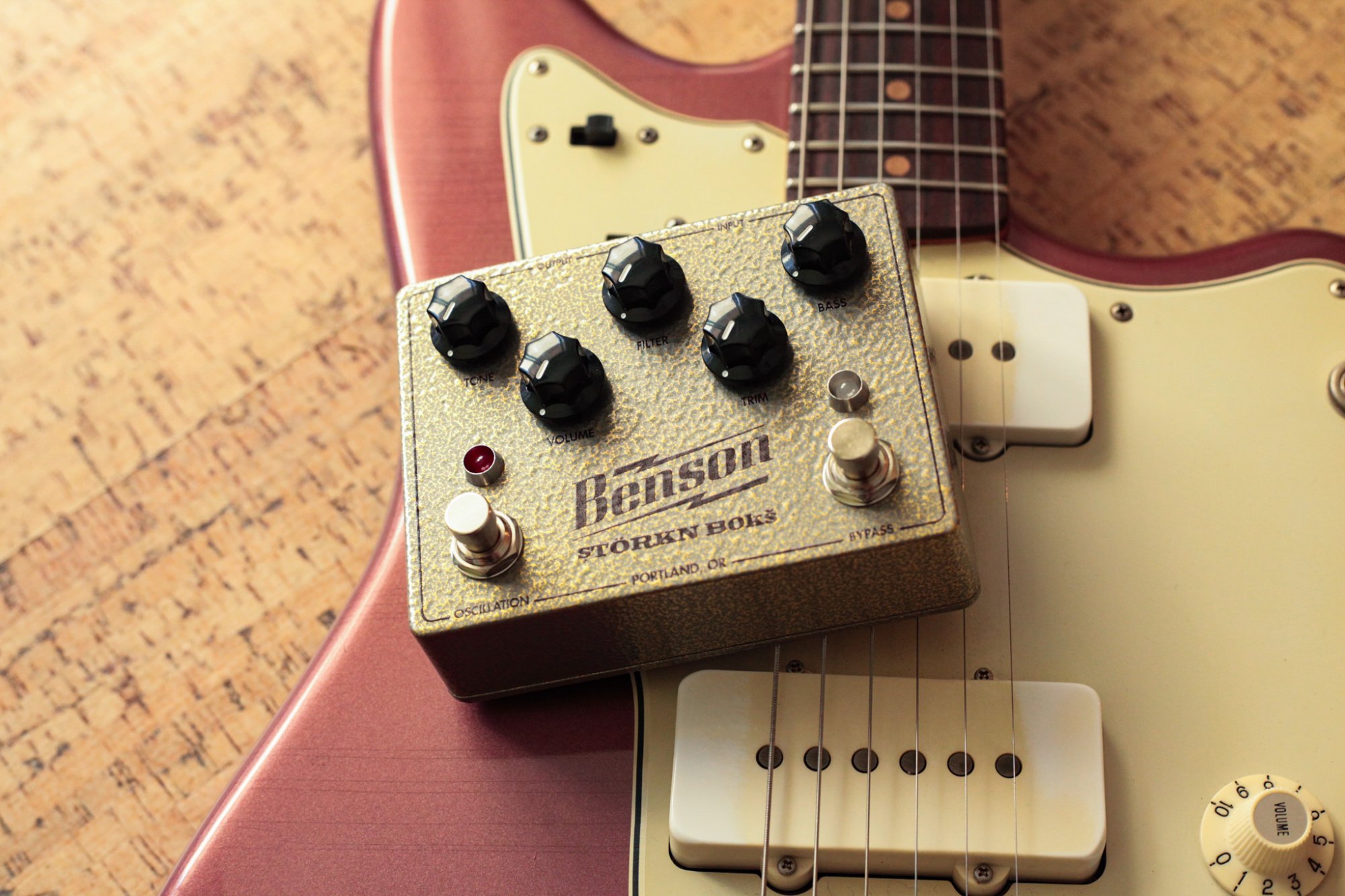 Benson Stonk Box ギターエフェクター　オーバードライブ　ファズ STONK BOX — BENSON AMPS