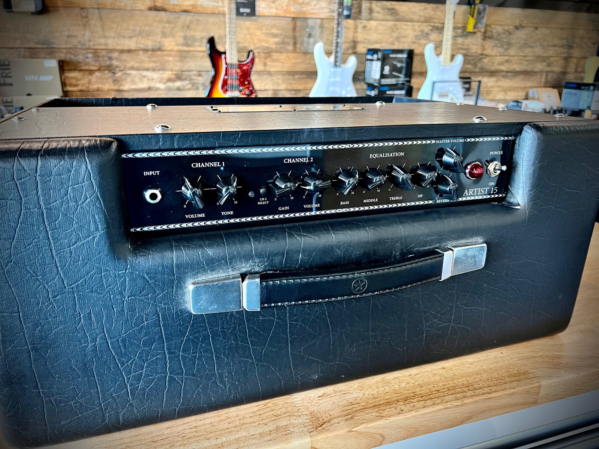Blackstar Artist 15 2-Channel 1x12 Combo w/ Cover