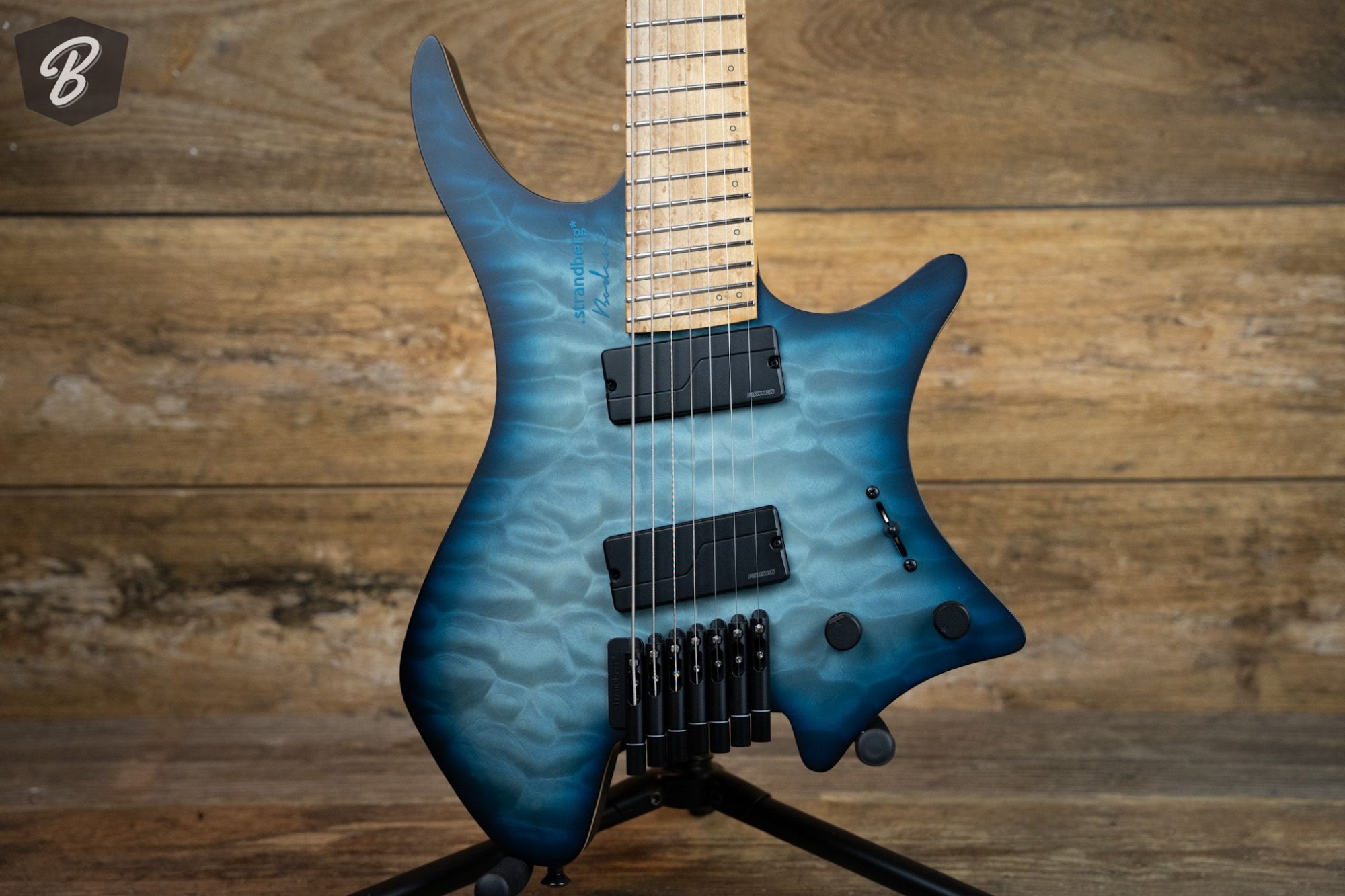Strandberg Borden Original 7弦 Fishman Strandberg Boden Original NX 7 Multi-Scale Headless 7-String