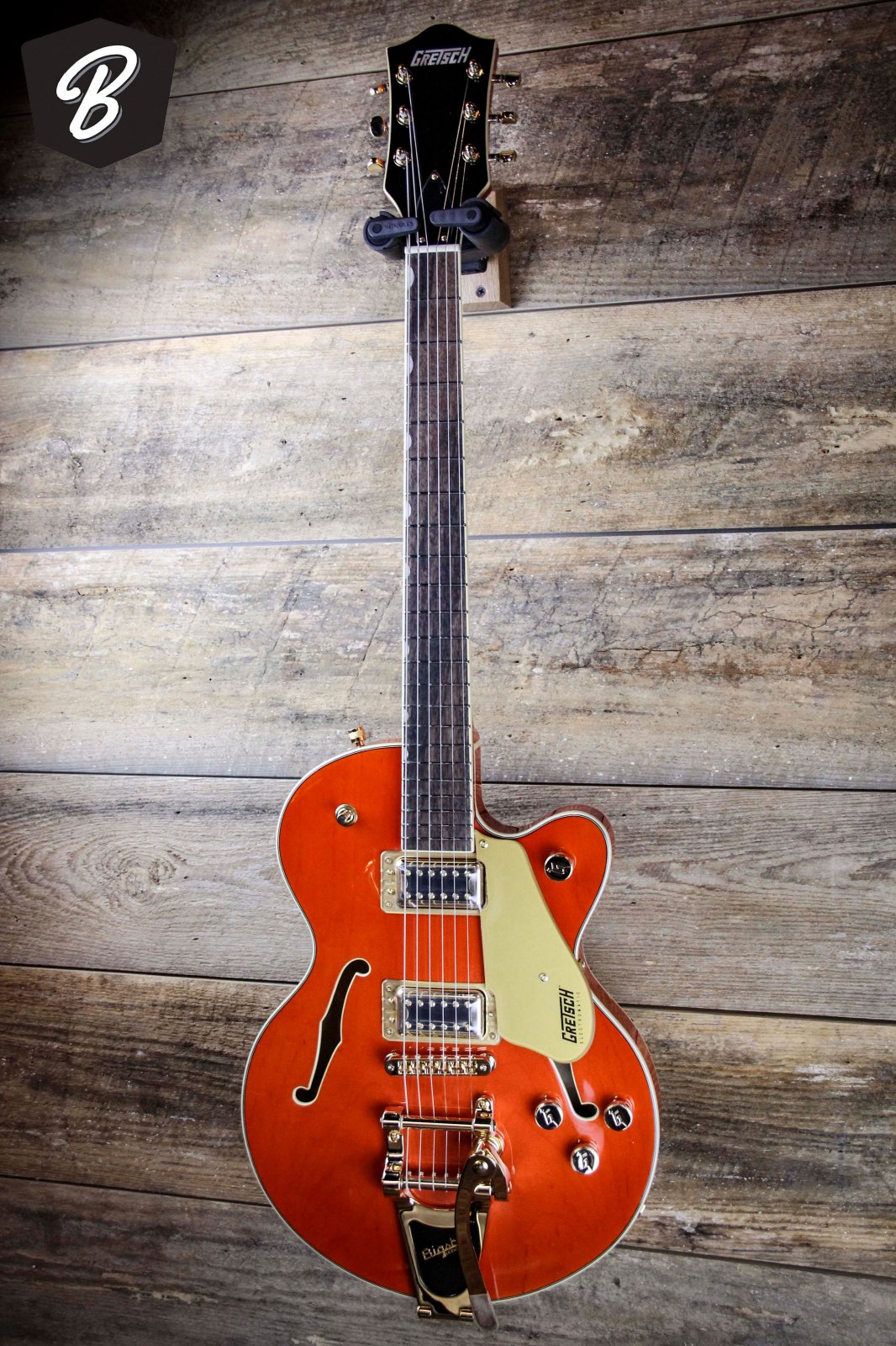 Gretsch Electromatic Center Block Jr. Single Cut w/ Bigsby & Gold