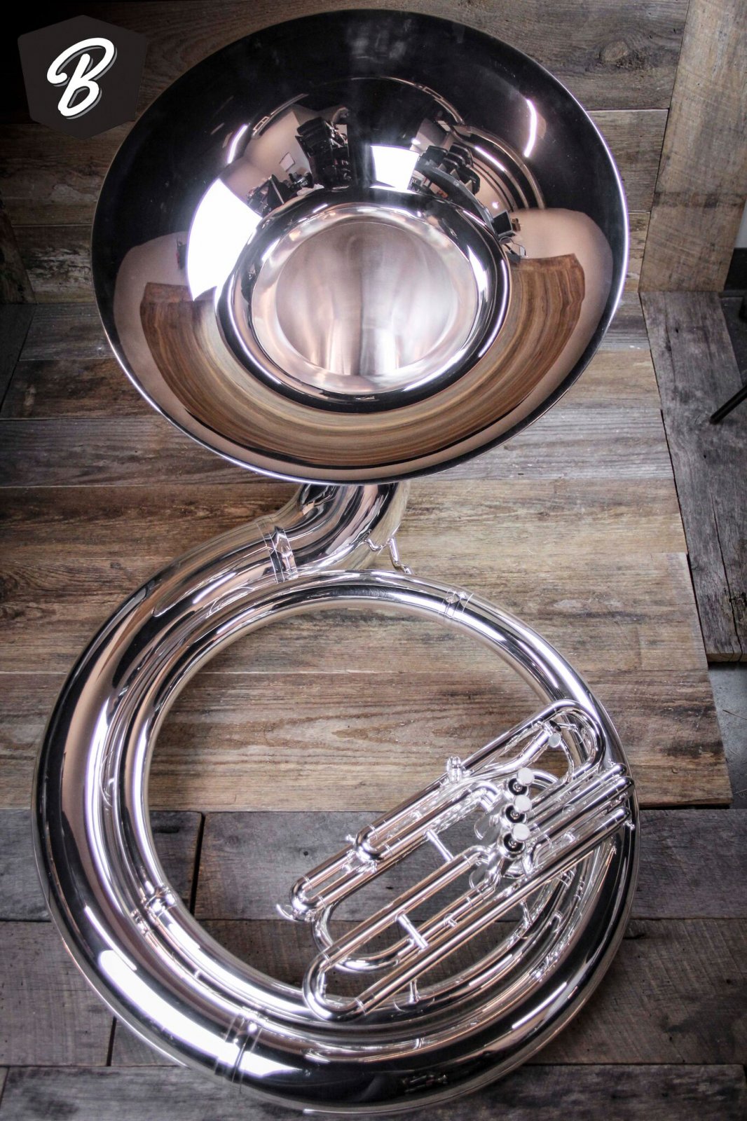 John Packer JP2057S Sousaphone in Silver w/ABS Case 205793938