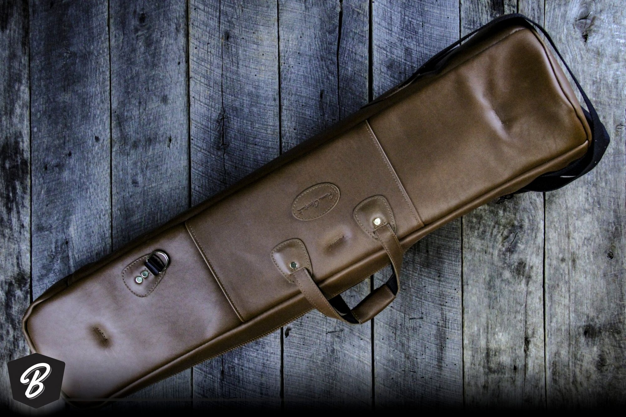 Cronkhite TBNBTGBTL Tenor Trombone Case in British Tan Leather