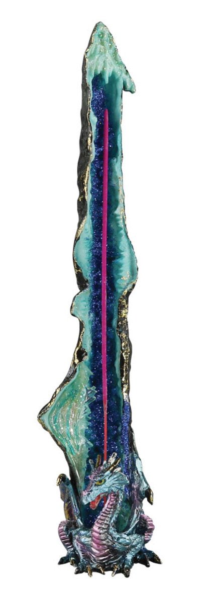 blue dragon incense burner