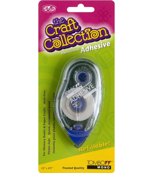 Tombow mono adhesive permanent dispenser carded (085014622011)