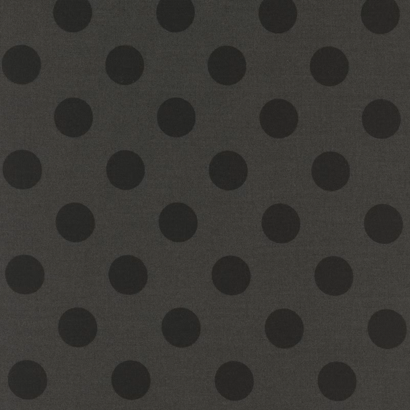 Graywork True Colors Pom Pom Carbon  by Tula Pink for Freespirit Fabrics  