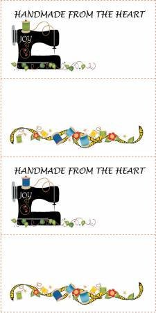 Quilt Labels - Vintage Sewing Machine - Joann Hoffman - JHD266