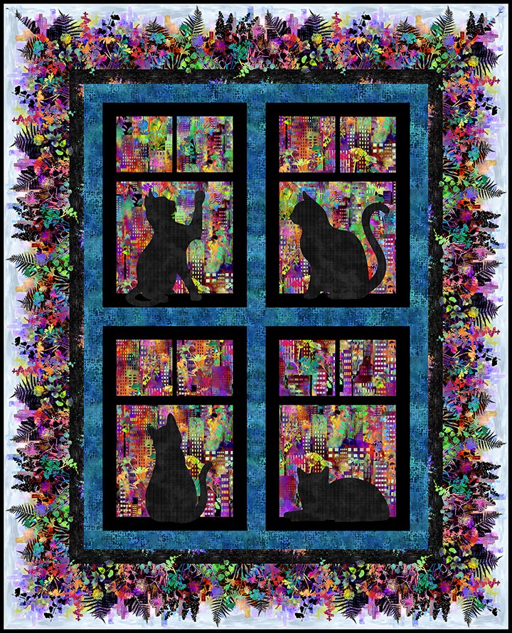 soft pink quilt